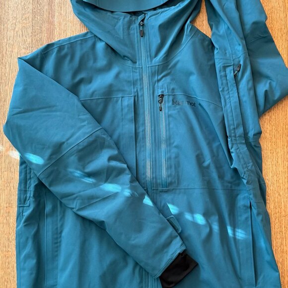 Men’s Refuge Ski / Snowboard Jacket | XL | Dark Jungle (Teal) - Picture 4 of 7
